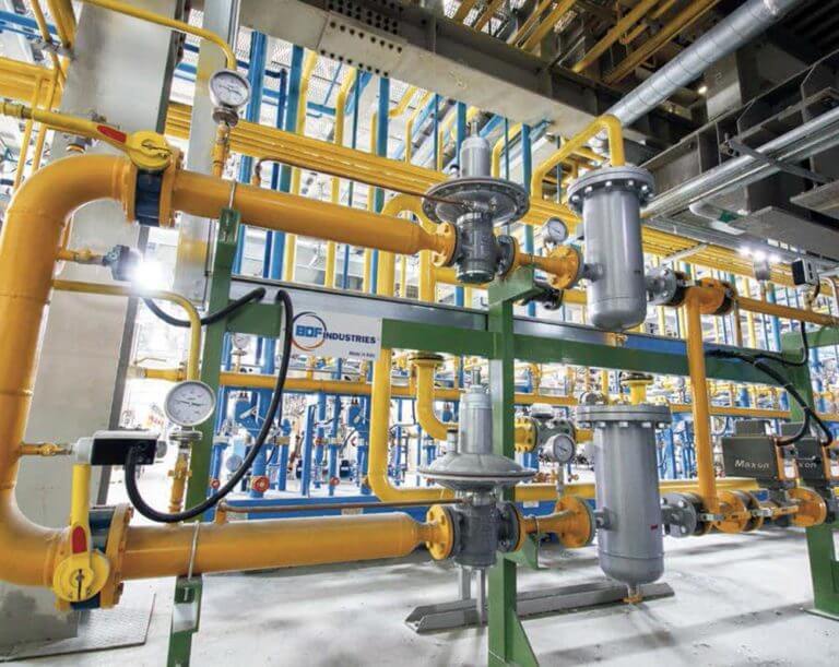 Gas and Oil control stations