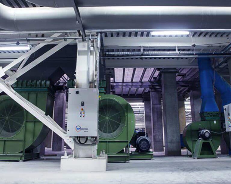 Throat Air Cooling Station